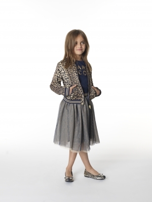 LITTLE MARC JACOBS Обувки мишка в златист цвят
